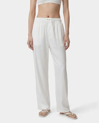 Signature NY Pyjama Pants - White Sporty & Rich Sale