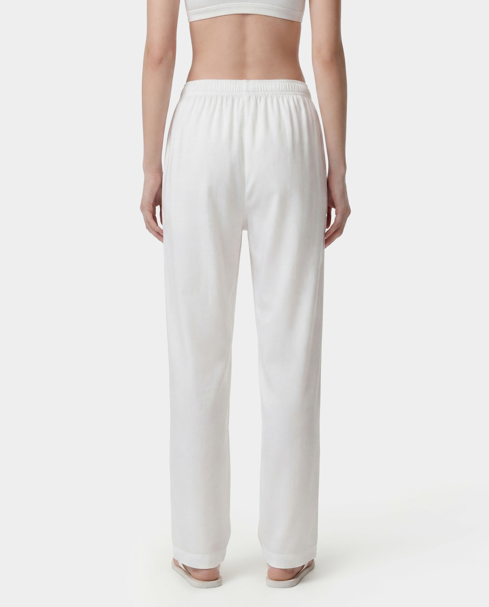 Signature NY Pyjama Pants - White Sporty & Rich Sale