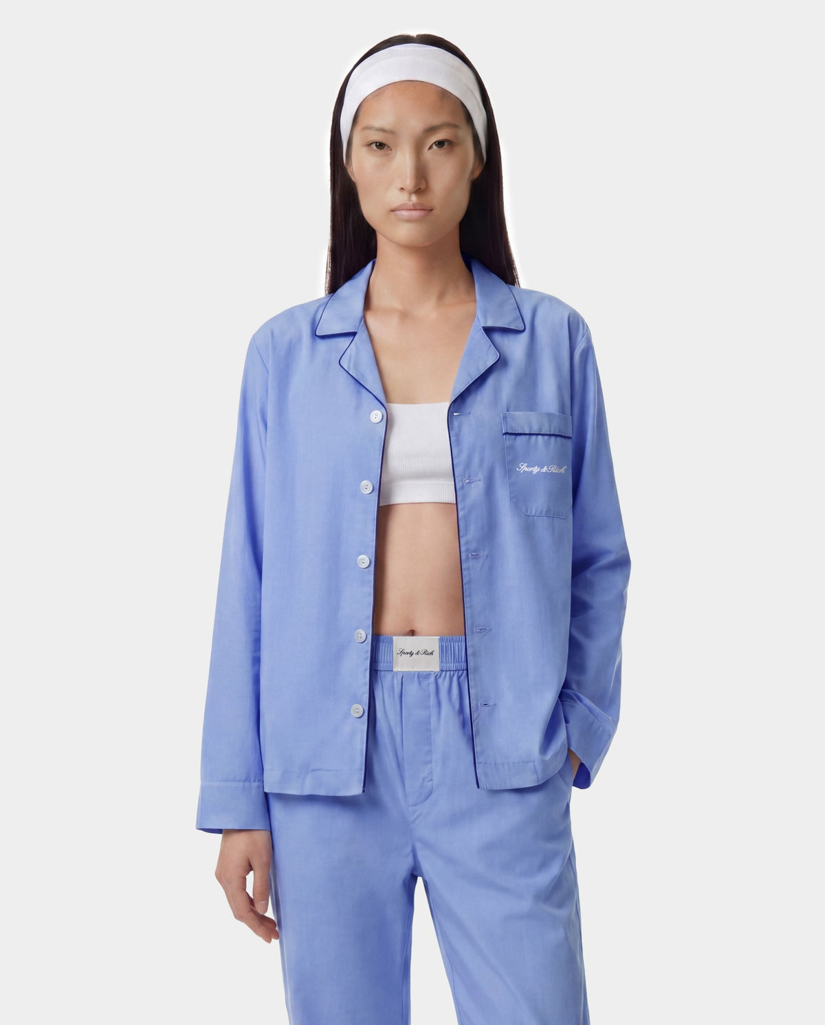 Signature NY Pyjama Shirt - Softee Sporty & Rich Online