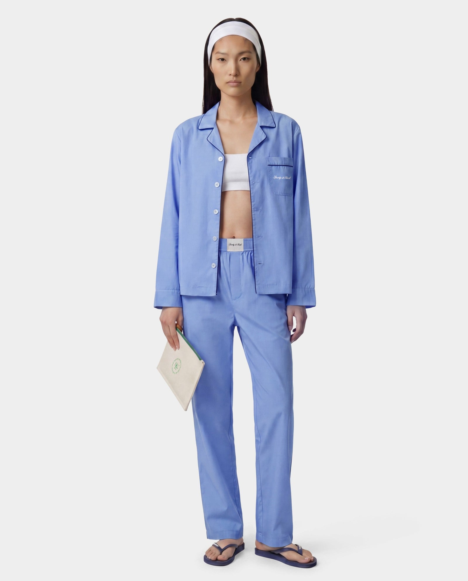 Signature NY Pyjama Shirt - Softee Sporty & Rich Online