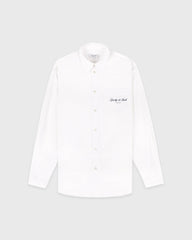 Signature NY Oversized Shirt - White Sporty & Rich For Sale