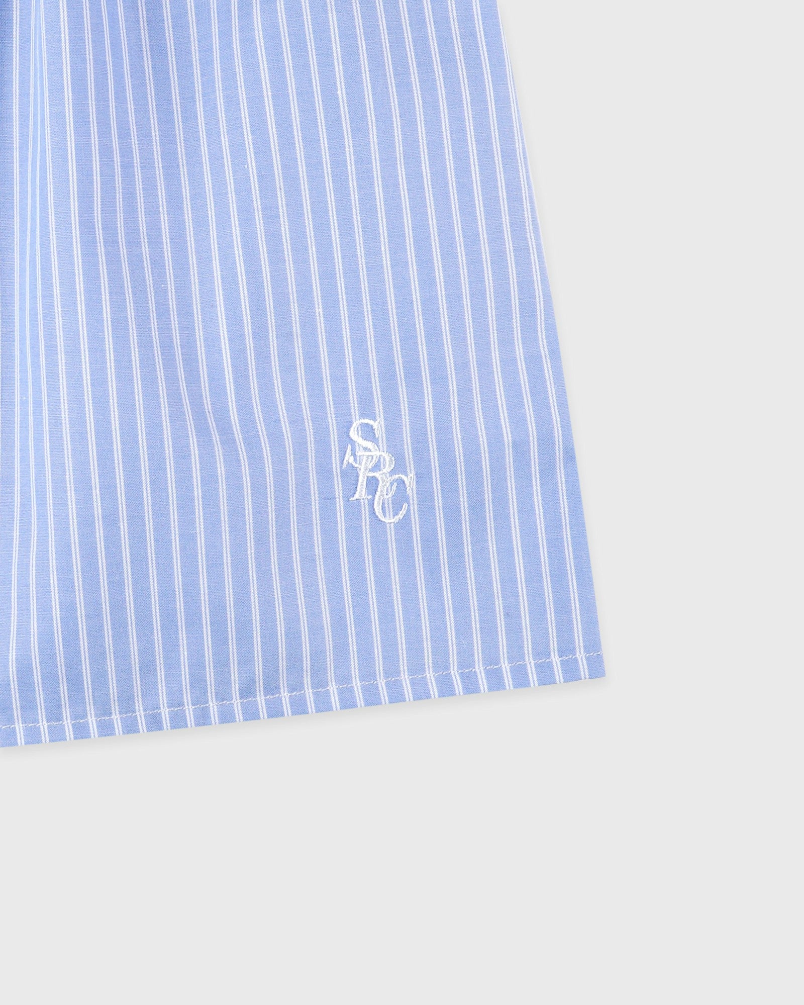 SRC Mini Boxer - Light Blue Stripe Sporty & Rich Discount