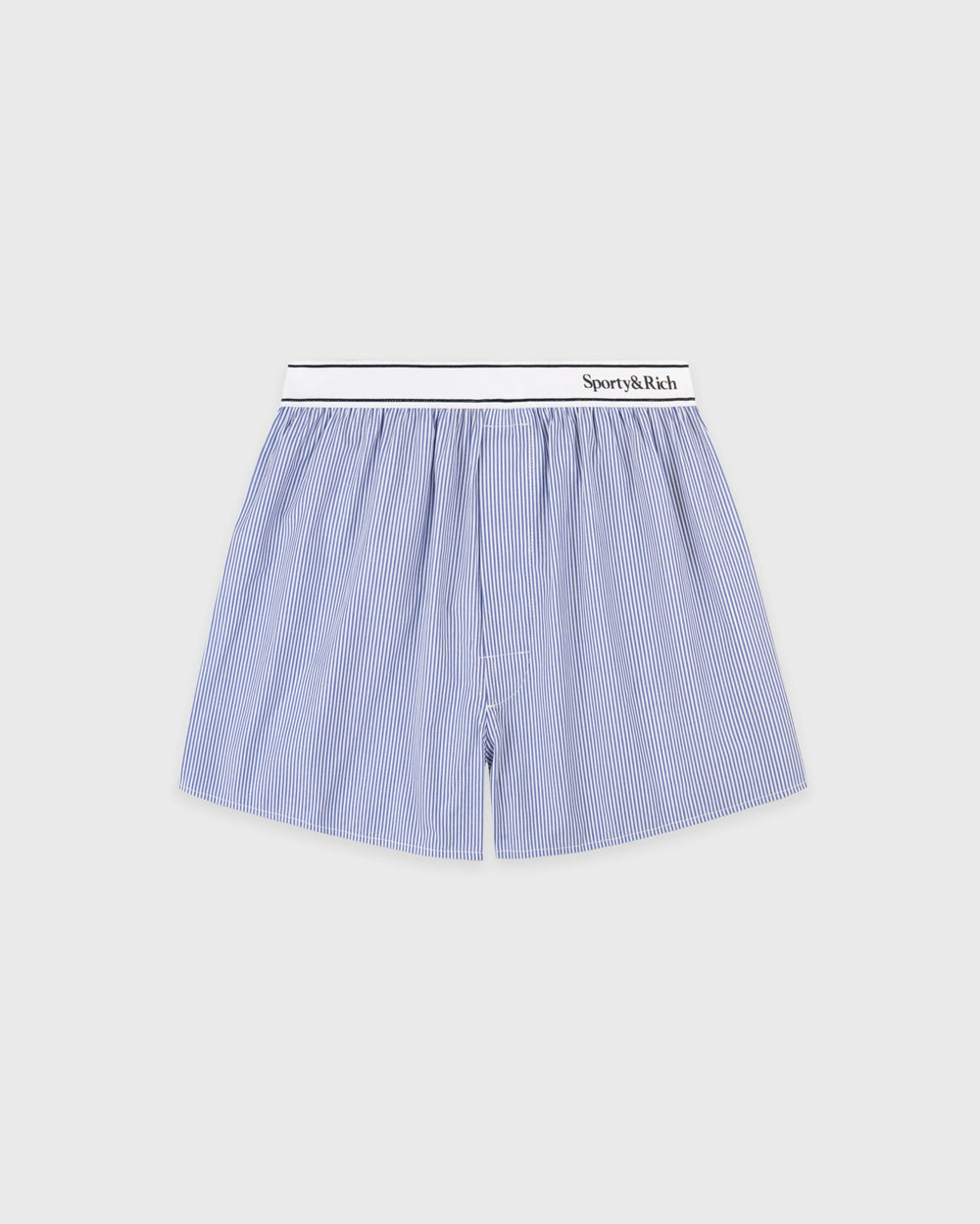 Serif Logo Boxer - Navy Stripe Sporty & Rich Outlet