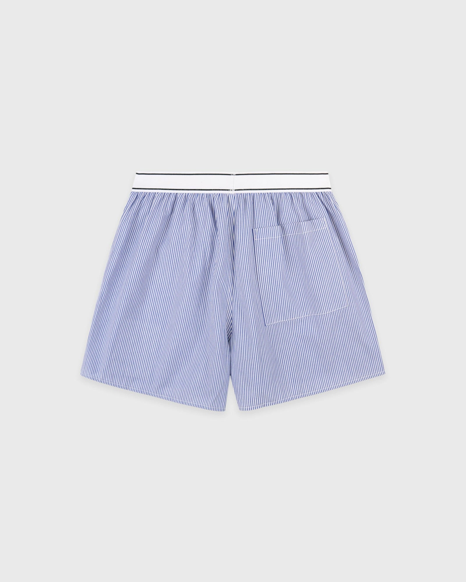 Serif Logo Boxer - Navy Stripe Sporty & Rich Outlet