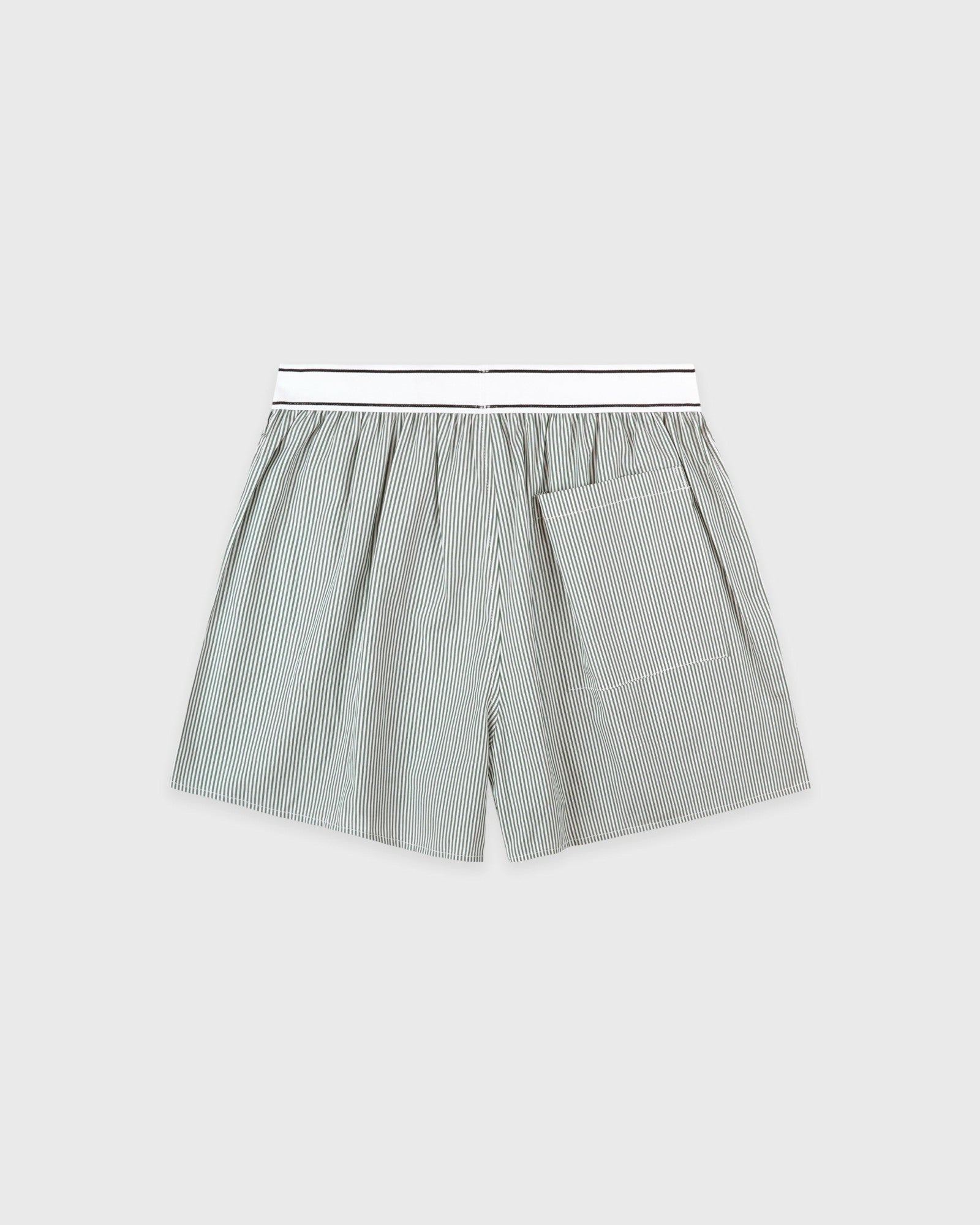 Serif Logo Boxer - Forest striped Sporty & Rich Sale