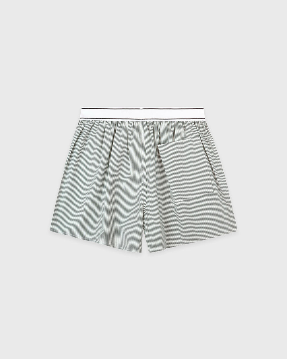Serif Logo Boxer - Forest striped Sporty & Rich Sale