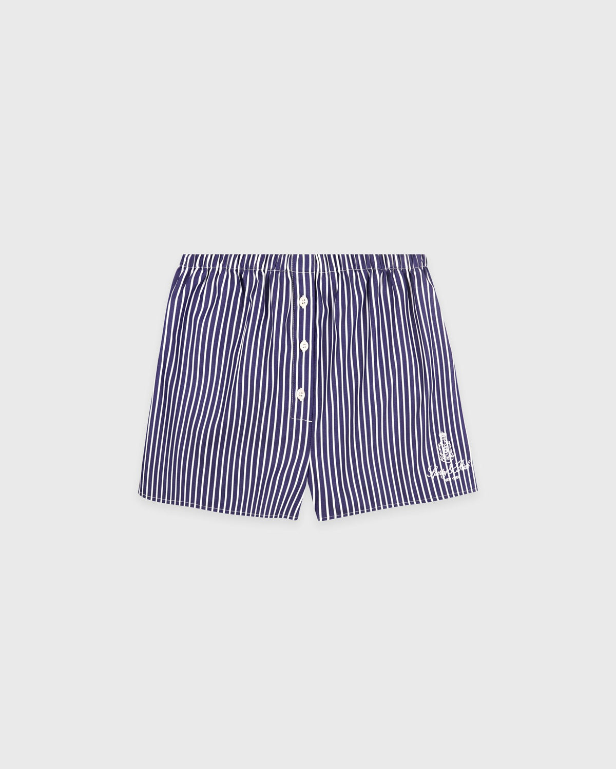 Vendome Mini Boxer - Blue Striped Sporty & Rich Sale