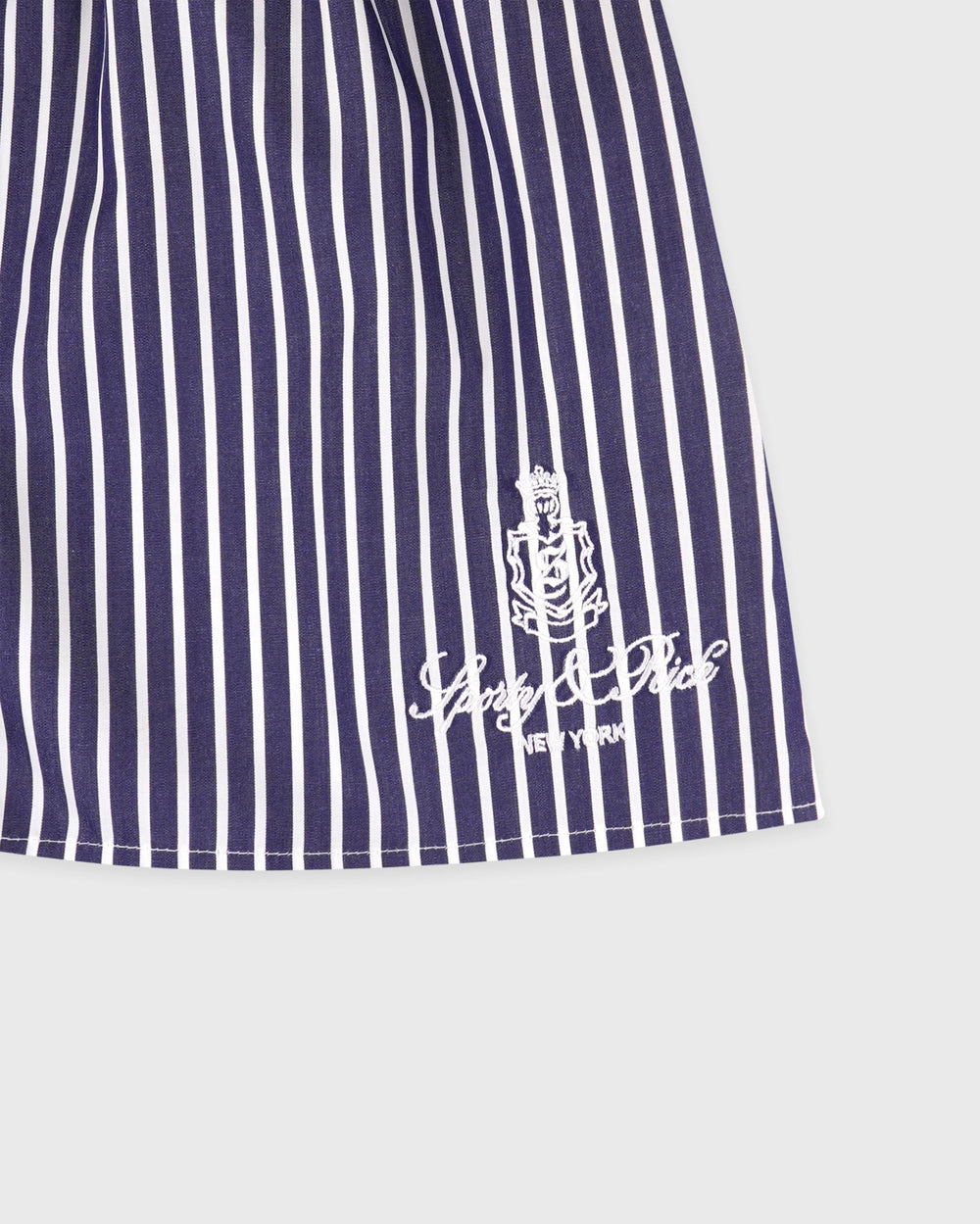 Vendome Mini Boxer - Blue Striped Sporty & Rich Sale