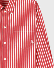 SRC Oversized Shirt - Ruby Stripe Sporty & Rich Online