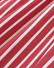 Serif Logo Boxer - Ruby Stripe Sporty & Rich Discount