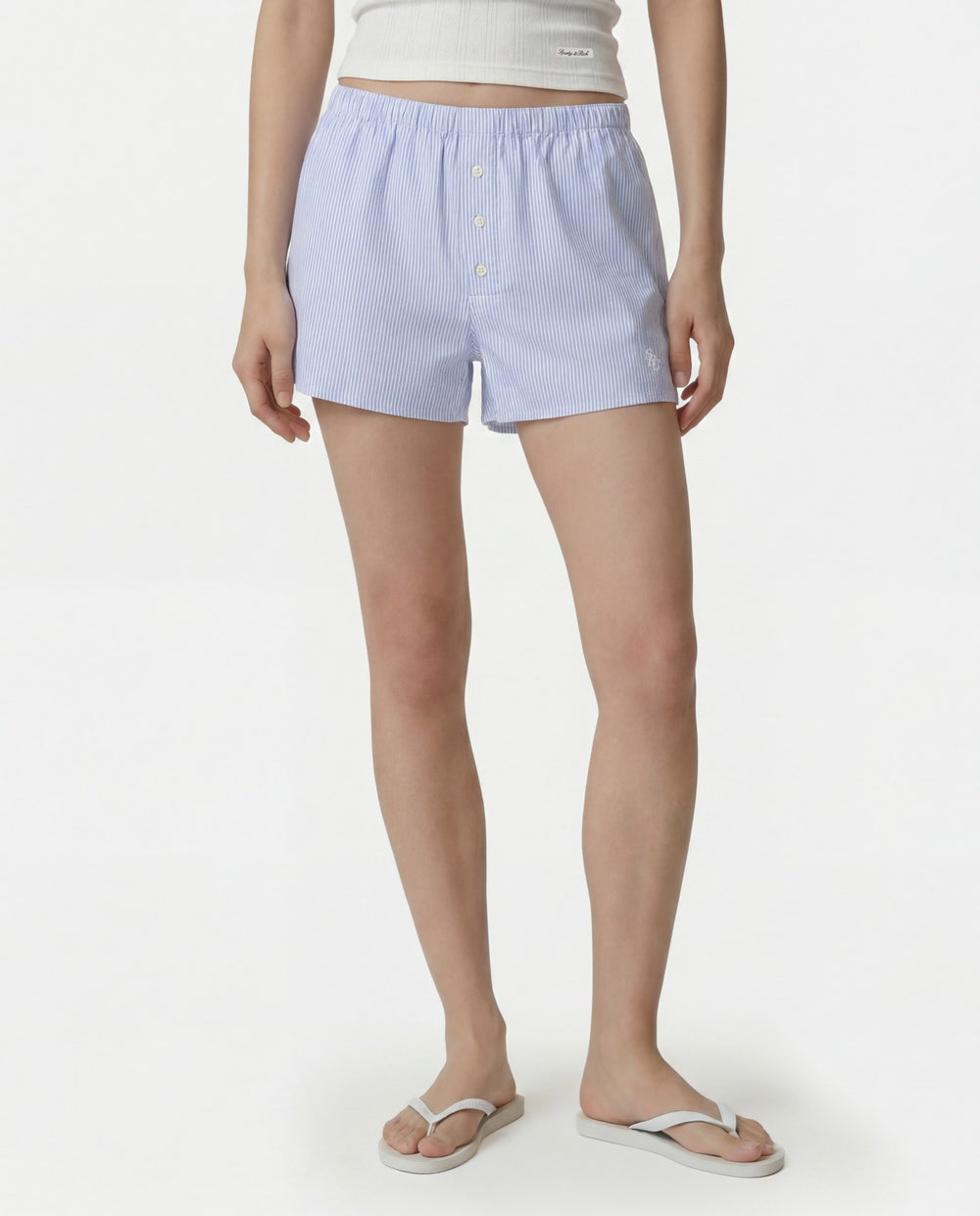 SRC Mini Boxer - Blue Striped Sporty & Rich Online