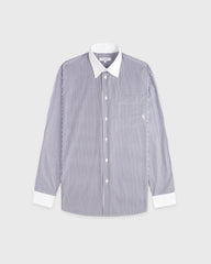 SRC Oversized Shirt - Navy Stripe Sporty & Rich Discount