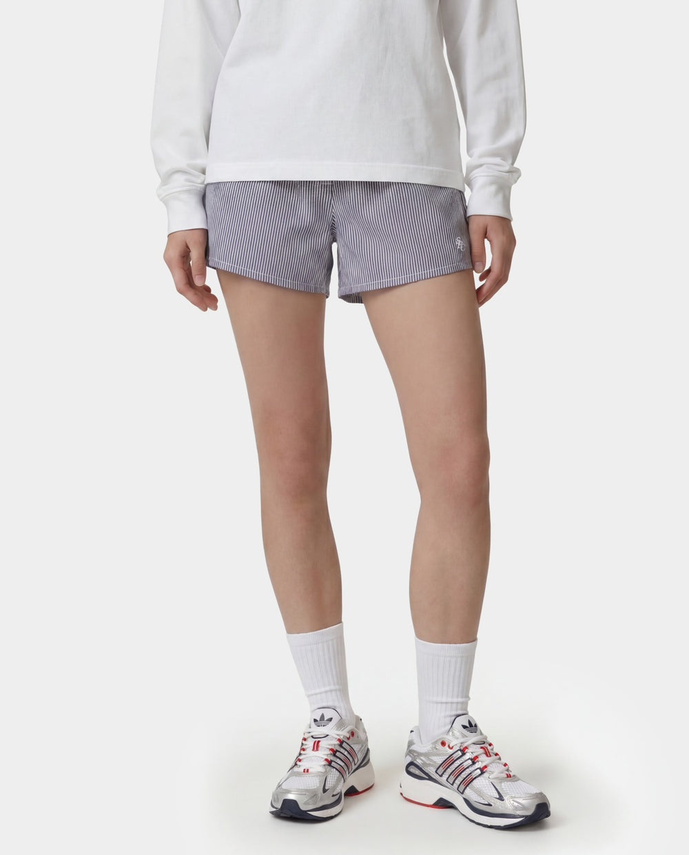 SRC Mini Boxer - Navy Stripe Sporty & Rich For Sale