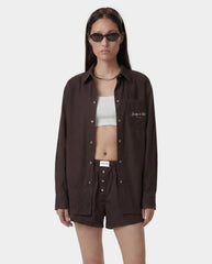 Signature NY Oversized Shirt - Cioco Sporty & Rich US