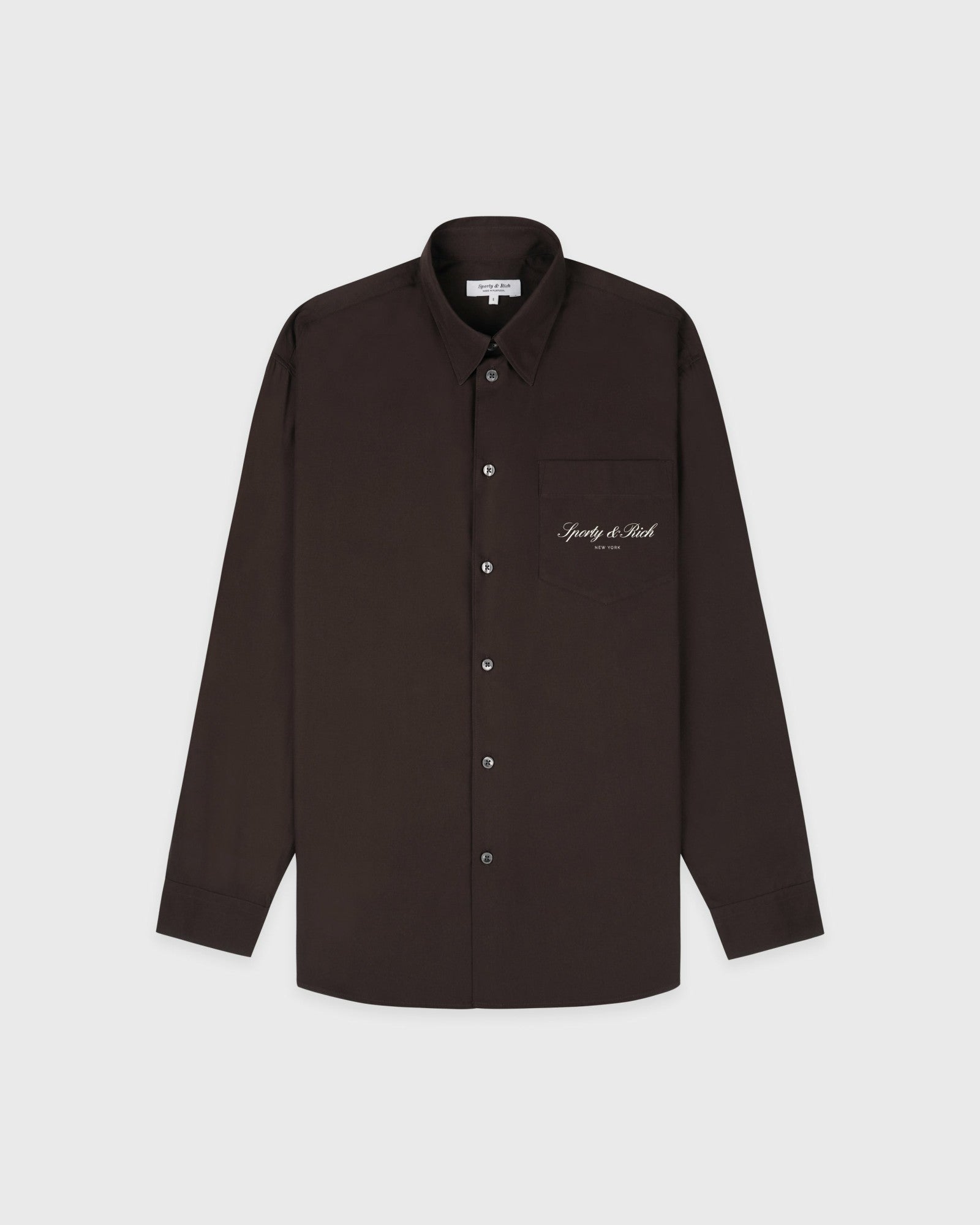 Signature NY Oversized Shirt - Cioco Sporty & Rich US