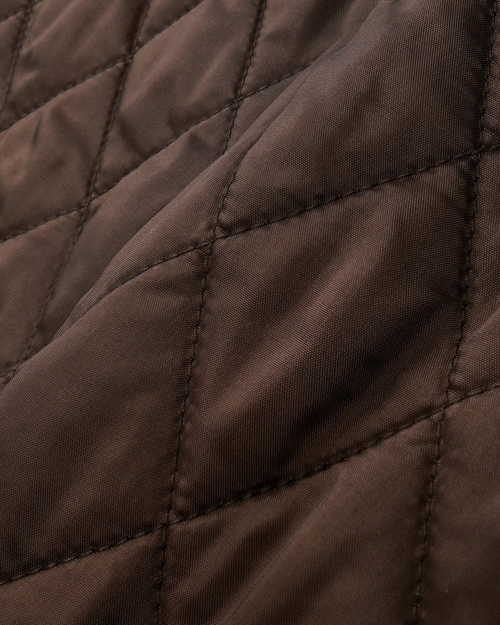 NY Crest Nylon Quilted Jacket - Chocolate Sporty & Rich Online
