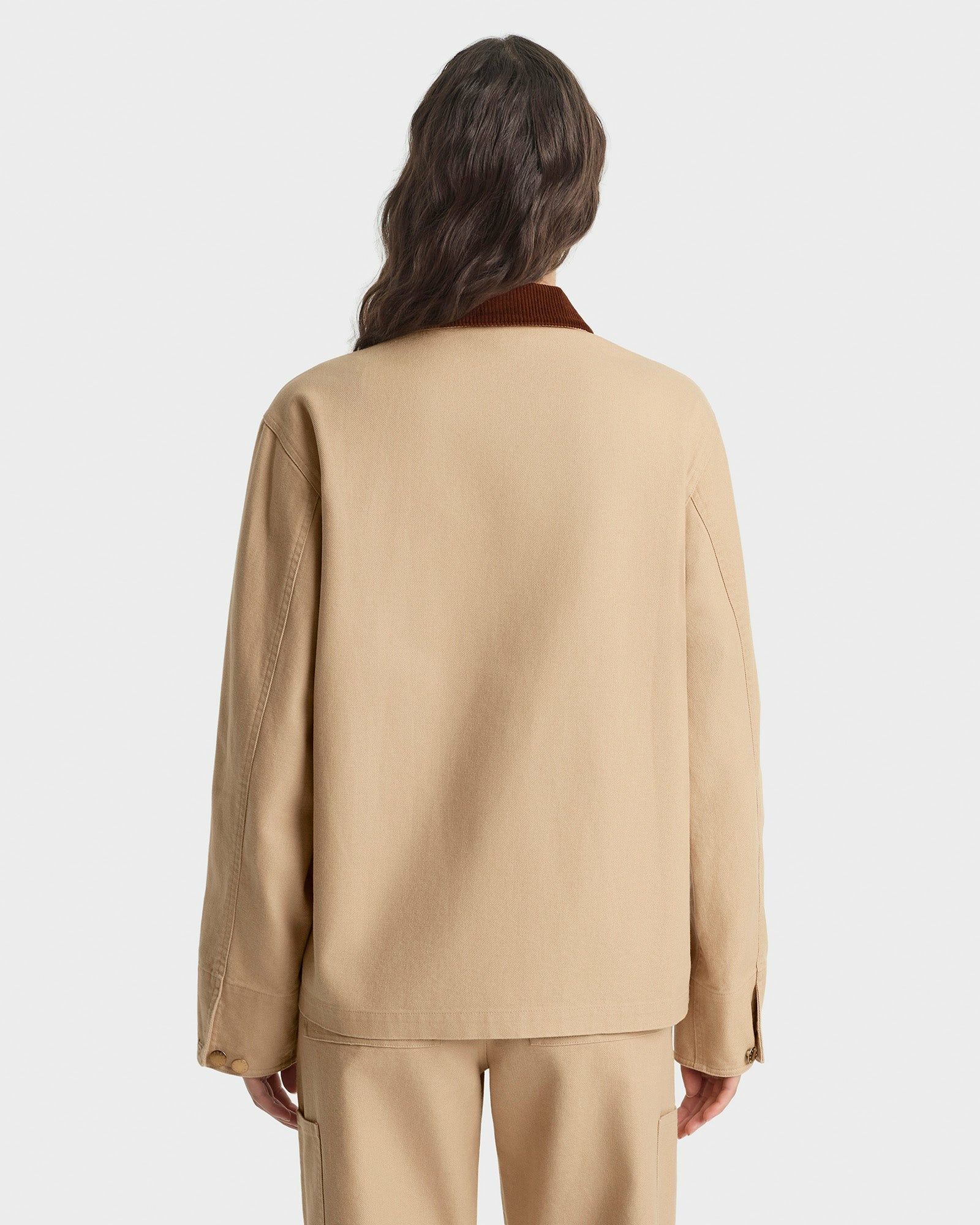 SRHWC Painters Jacket - Tan Sporty & Rich Discount