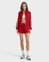 Nautical Elio Track Jacket - Ruby Sporty & Rich Outlet