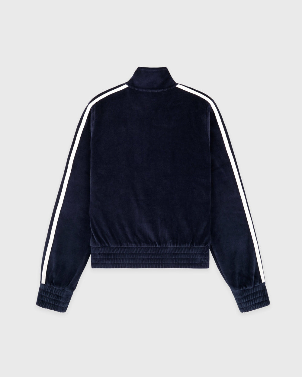 Crown Tennis Elio Velour Track Jacket - Navy/Ecru Sporty & Rich Sale