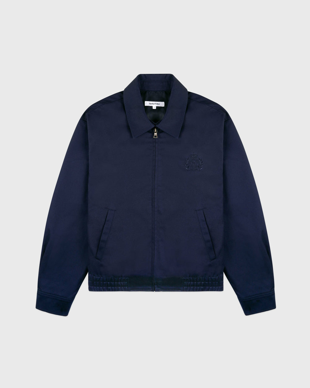 NY Crest Prep Jacket - Navy Sporty & Rich For Sale