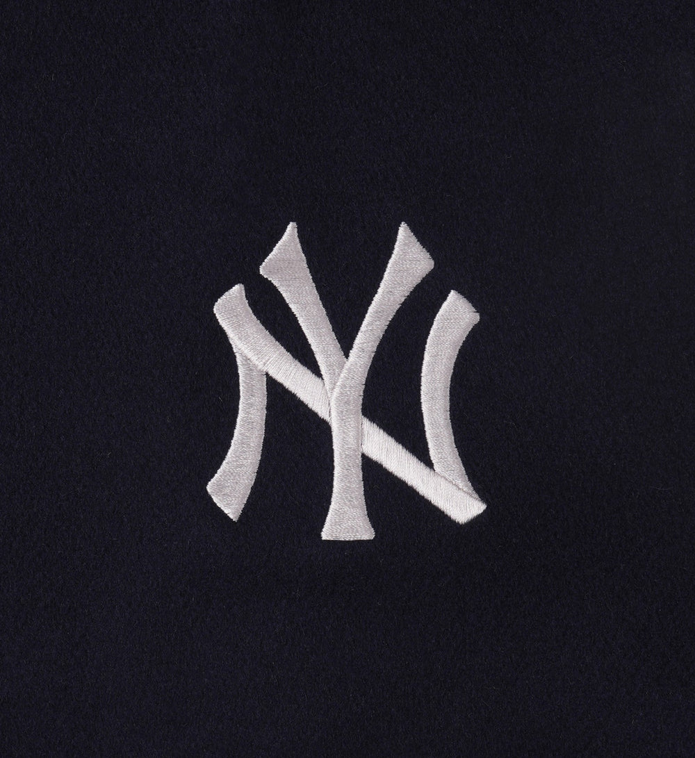 Homerun Wool Varsity Jacket - Navy/Cream Sporty & Rich Outlet