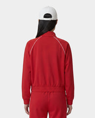 Signature Logo Retro Track Jacket - Ruby Sporty & Rich Online