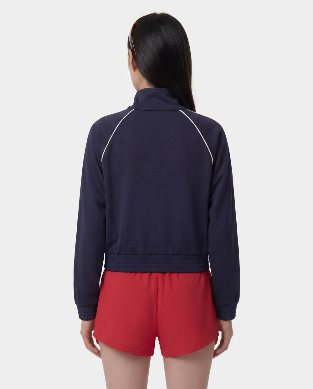 Signature Logo Retro Track Jacket - Dark Navy Sporty & Rich Online