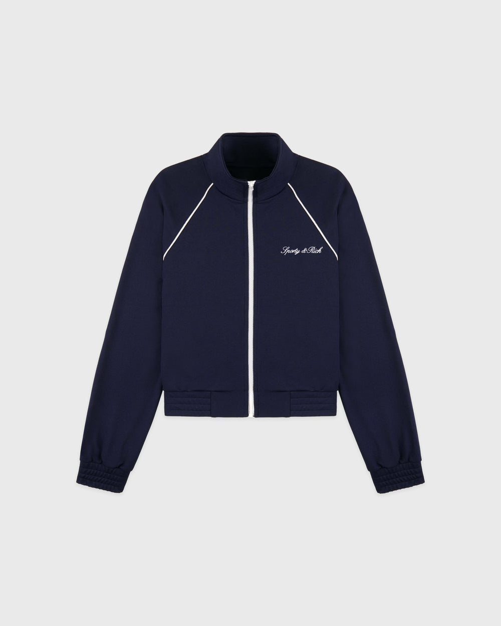 Signature Logo Retro Track Jacket - Dark Navy Sporty & Rich Online