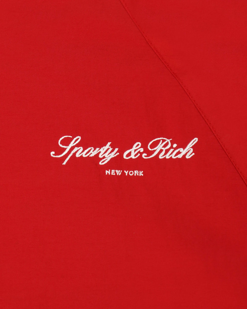 Signature NY Contrast Jacket - Ruby Sporty & Rich Discount