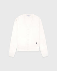 SRC Ribbed Cardigan - Ecru/Navy Sporty & Rich Online