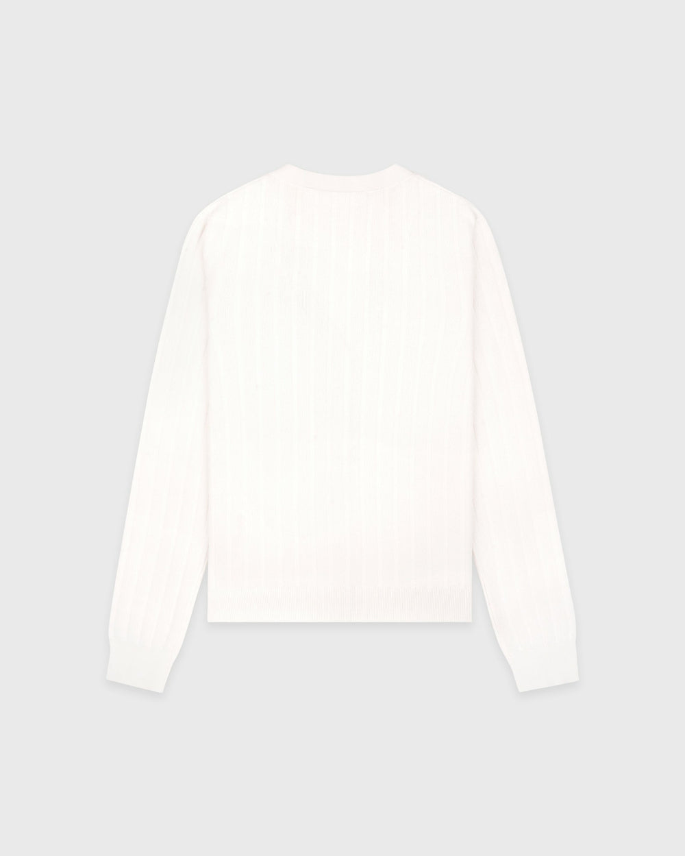 SRC Ribbed Cardigan - Ecru/Navy Sporty & Rich Online
