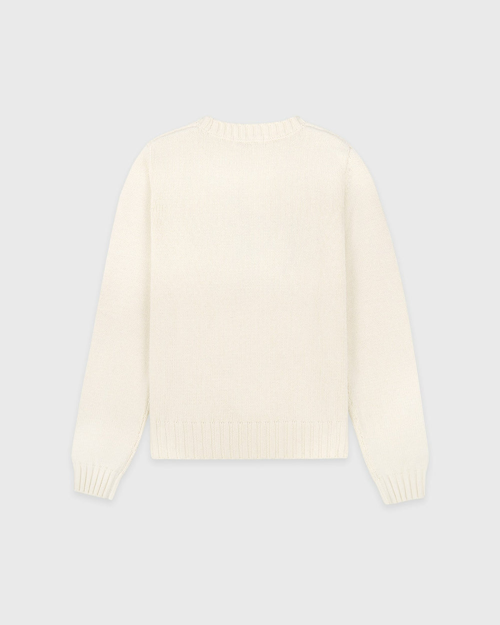S&R Nautical Knitted Sweater - Ecru Sporty & Rich Sale