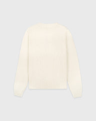 S&R Nautical Knitted Sweater - Ecru Sporty & Rich Sale