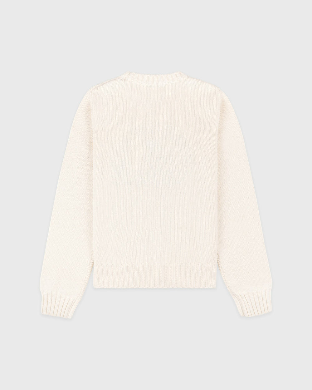 Horse Knitted Sweater - Ecru/Chocolate Sporty & Rich Discount