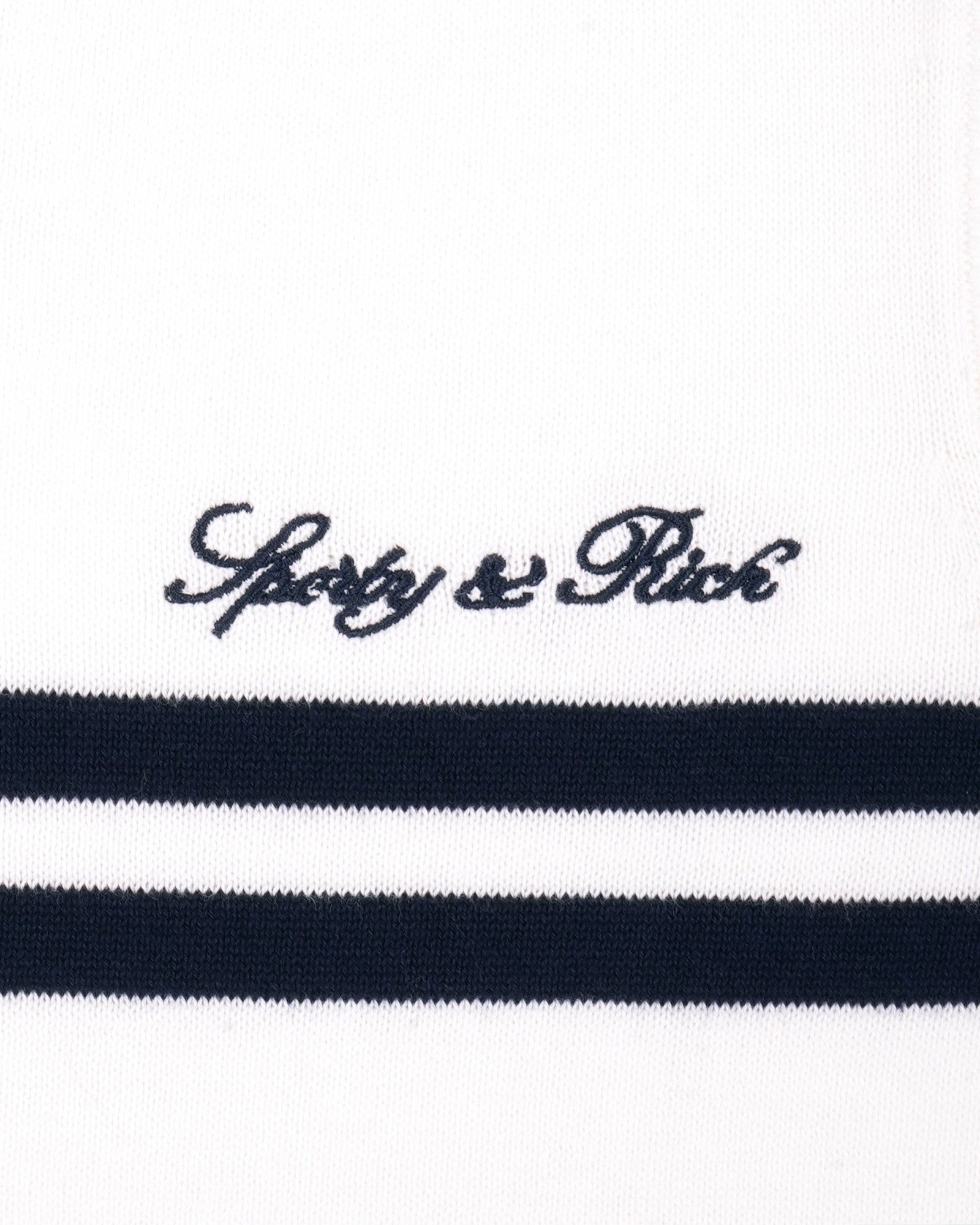 Signature Logo Knitted Vest - White Sporty & Rich Discount