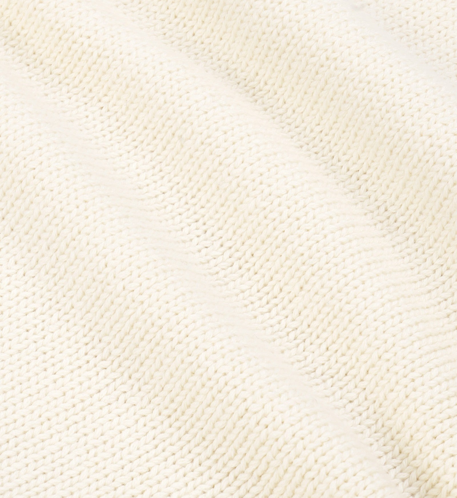 Bristol Crest Cotton Knit Sweater - Cream Sporty & Rich US