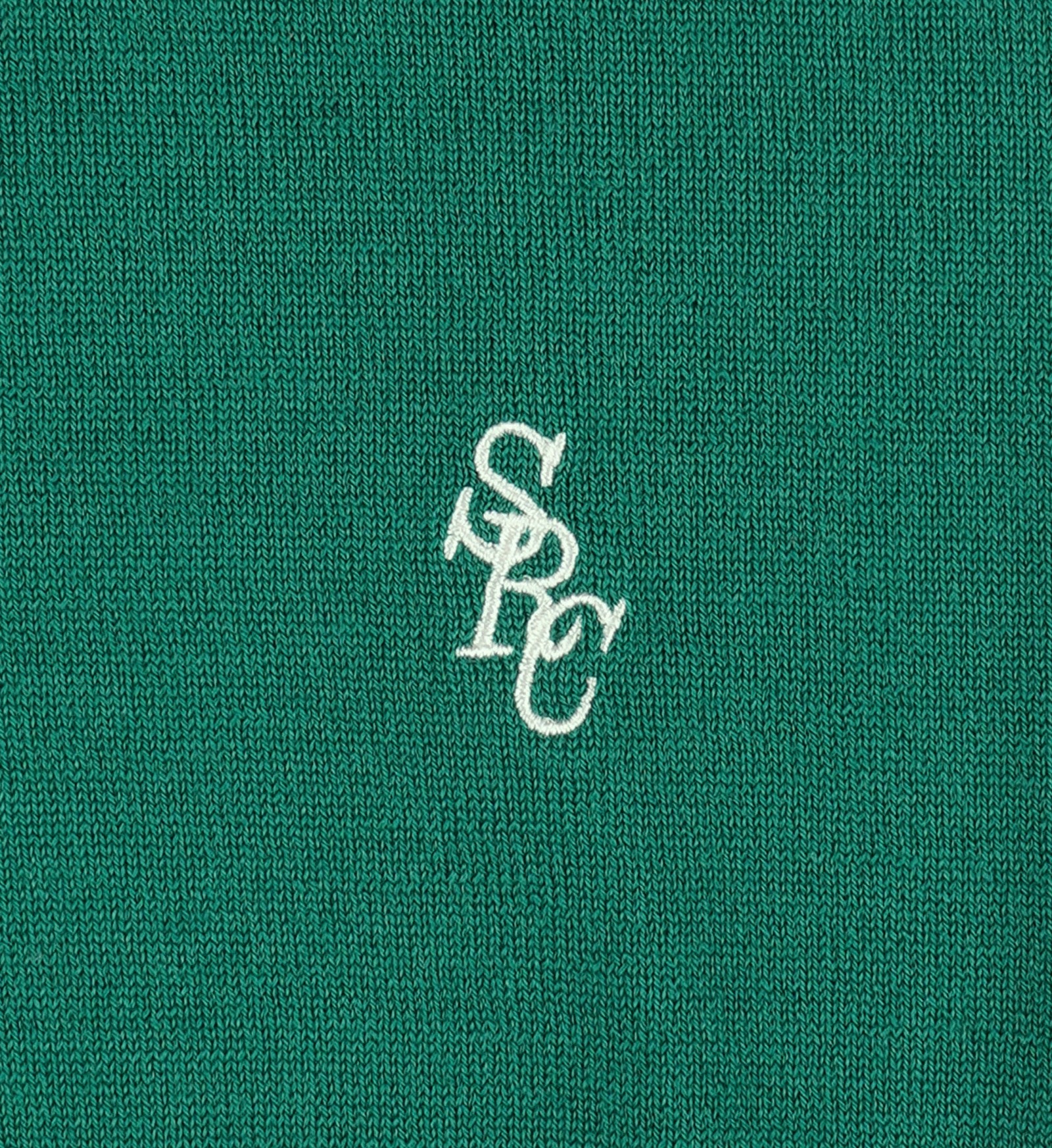 SRC Minimalist V-Neck Sweater - Alpine/Navy/Off White Sporty & Rich Discount