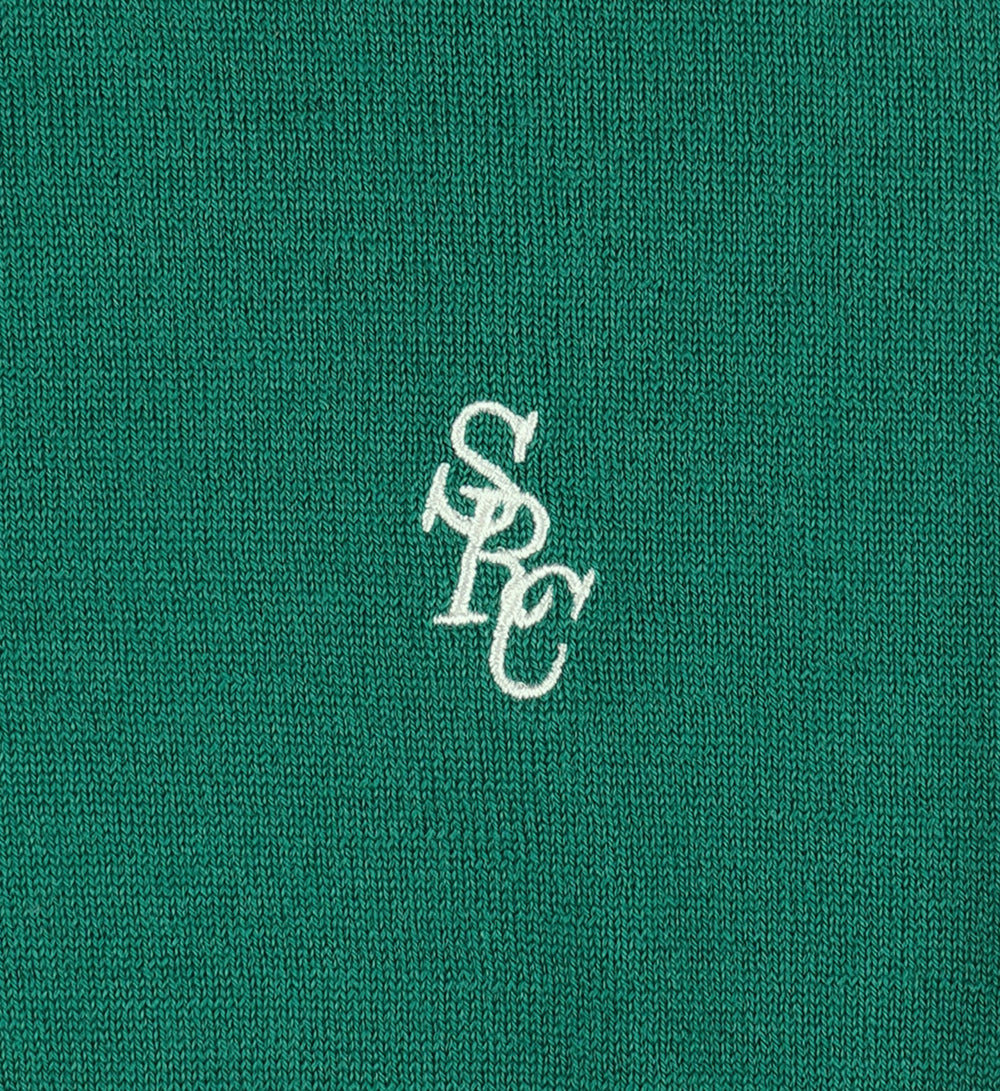 SRC Minimalist V-Neck Sweater - Alpine/Navy/Off White Sporty & Rich Discount