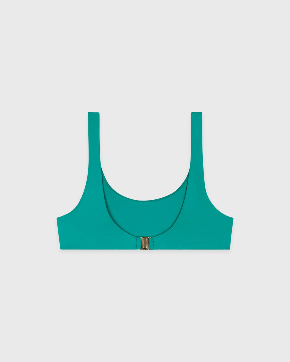 NY Crest Claudia Bikini Top - Amalfi Green/White Sporty & Rich US