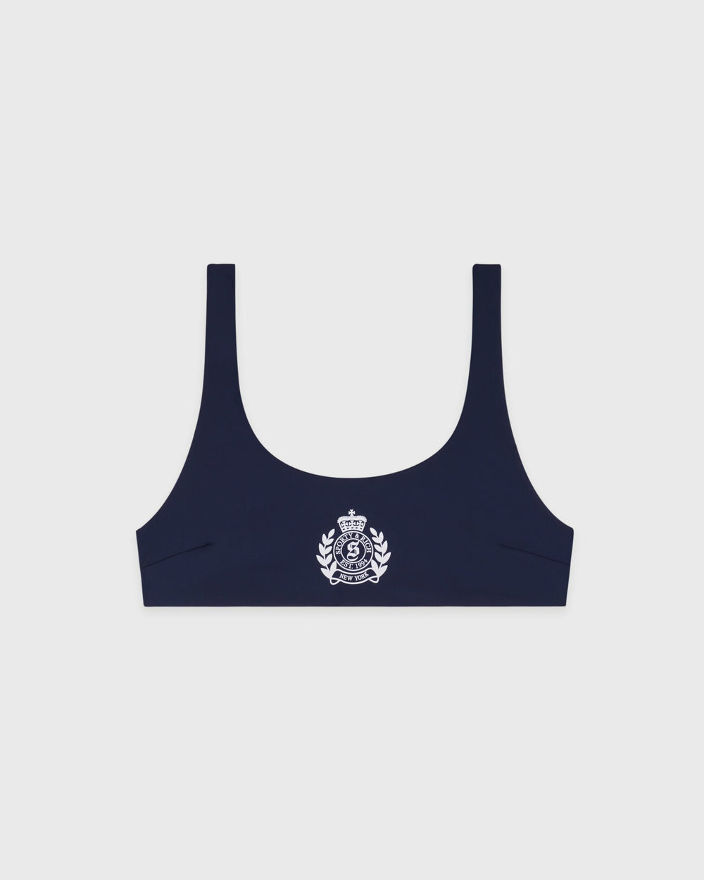 NY Crest Claudia Bikini Top - Light Navy/White Sporty & Rich Online