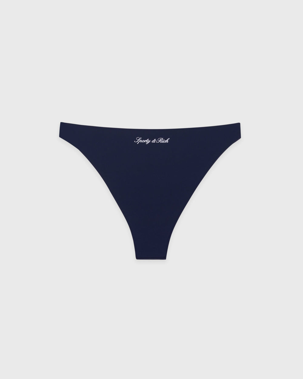 Signature Logo Claudia Bikini Bottom - Light Navy/White Sporty & Rich Discount