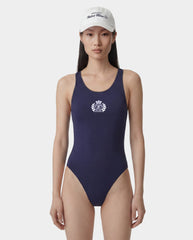 NY Crest Julie One Piece - Light Navy/White Sporty & Rich For Sale