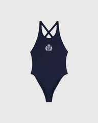 NY Crest Julie One Piece - Light Navy/White Sporty & Rich For Sale