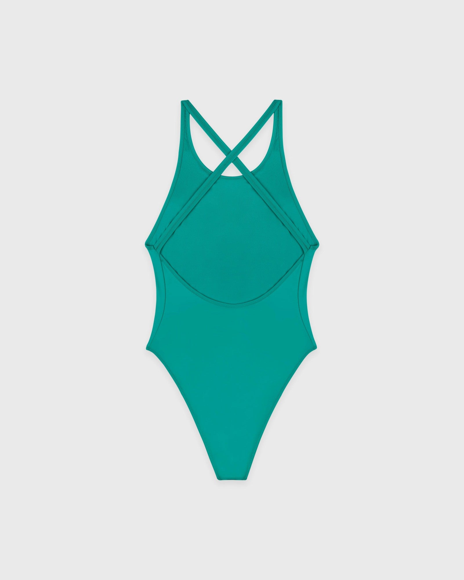 NY Crest Julie One Piece - Amalfi Green/White Sporty & Rich Outlet