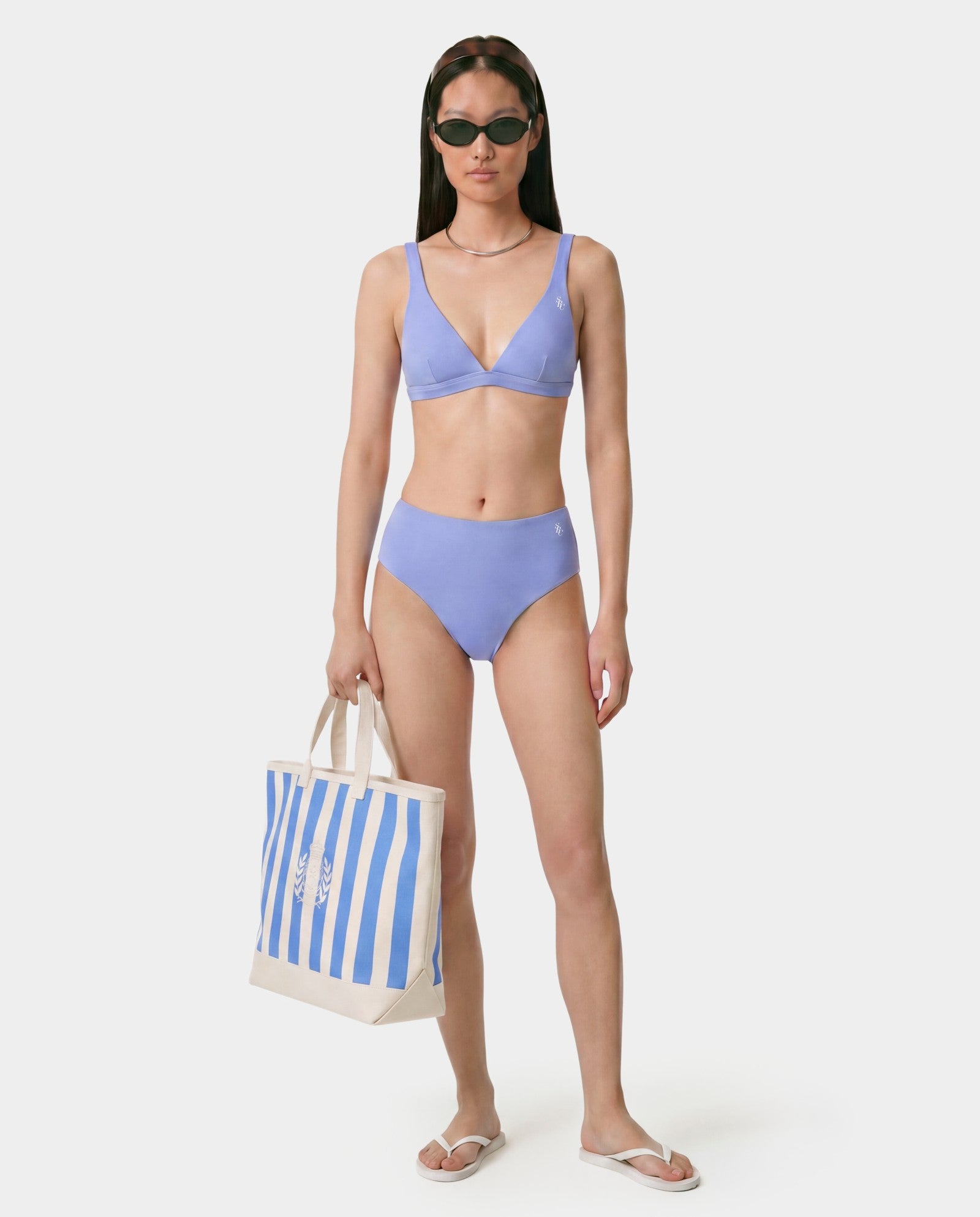 Brigitte Bikini Bottom - Softee Sporty & Rich Discount