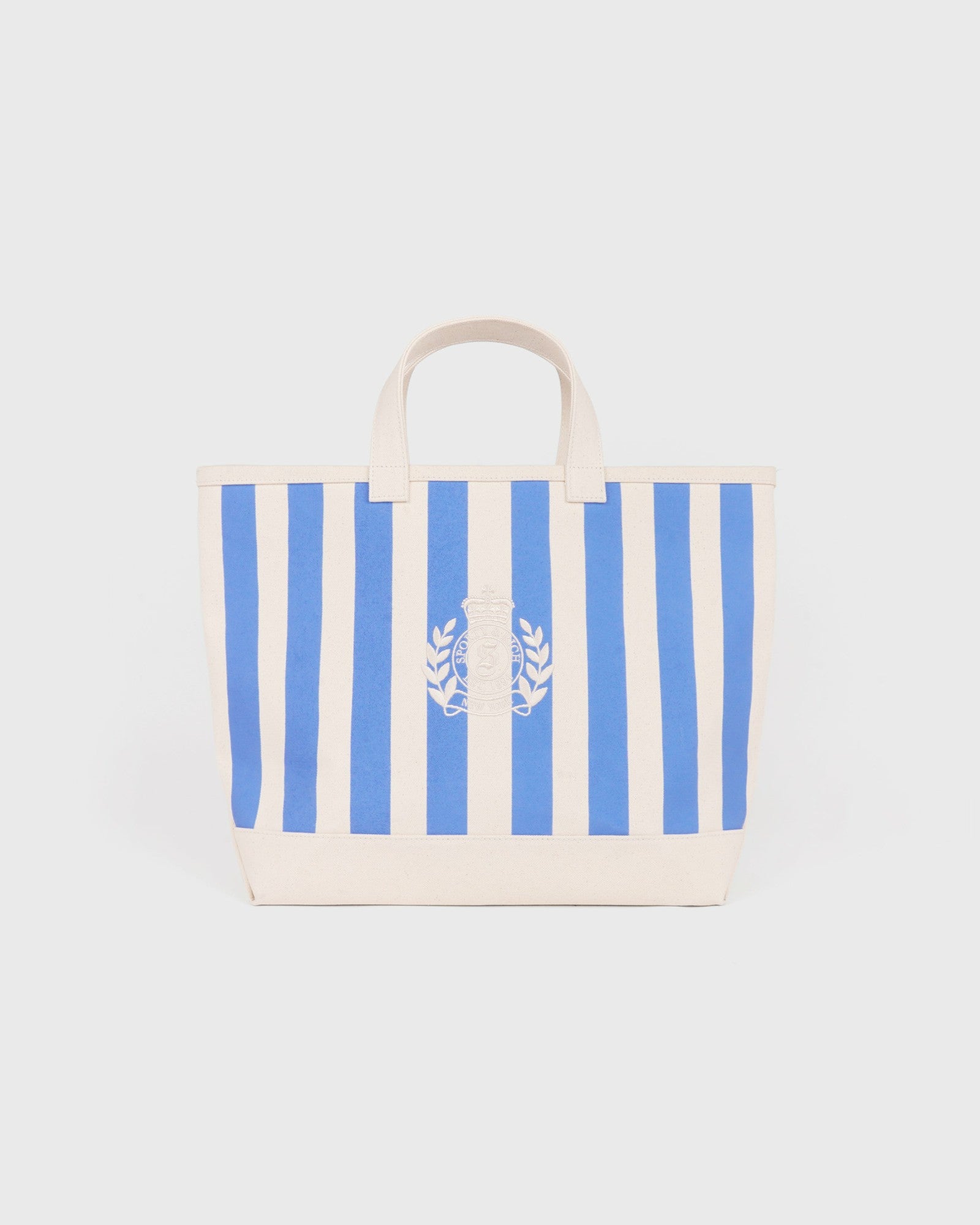 NY Crest Beach Tote - Natural/Softee Sporty & Rich Outlet