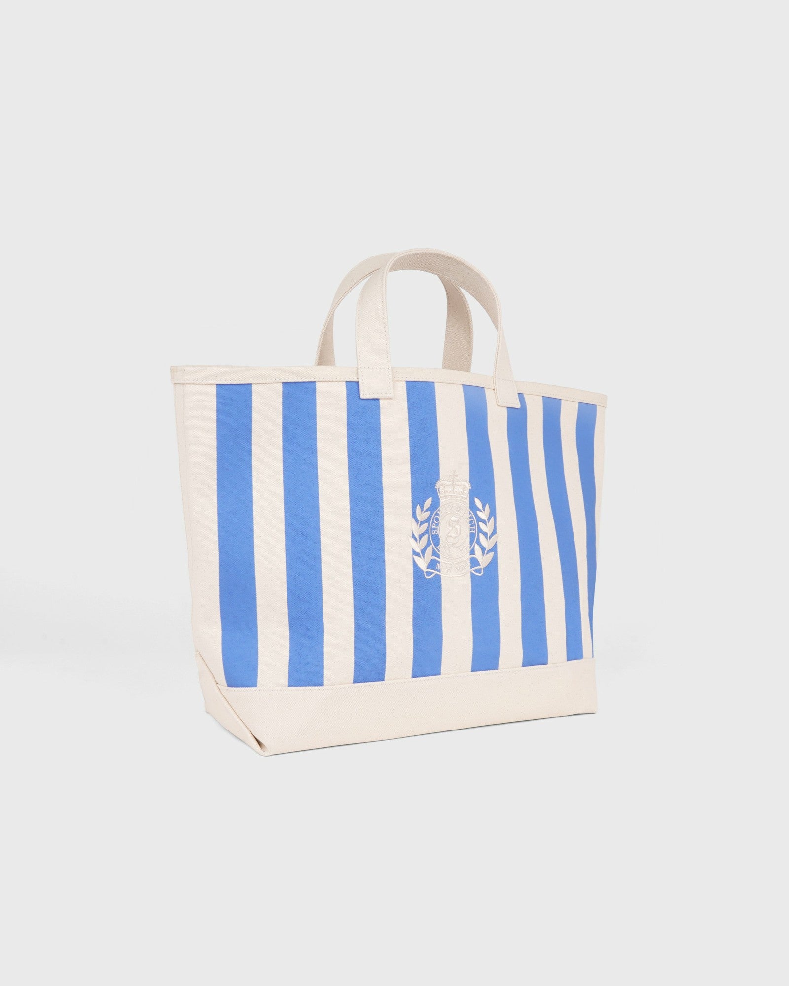 NY Crest Beach Tote - Natural/Softee Sporty & Rich Outlet