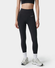 Serif Logo Legging - Carbon Sporty & Rich Sale