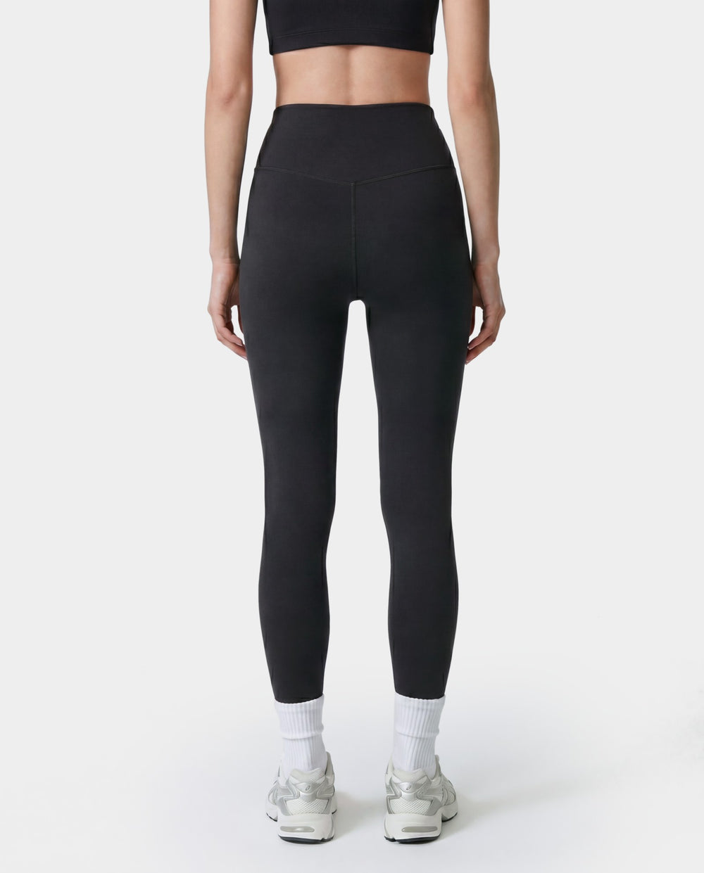 Serif Logo Legging - Carbon Sporty & Rich Sale
