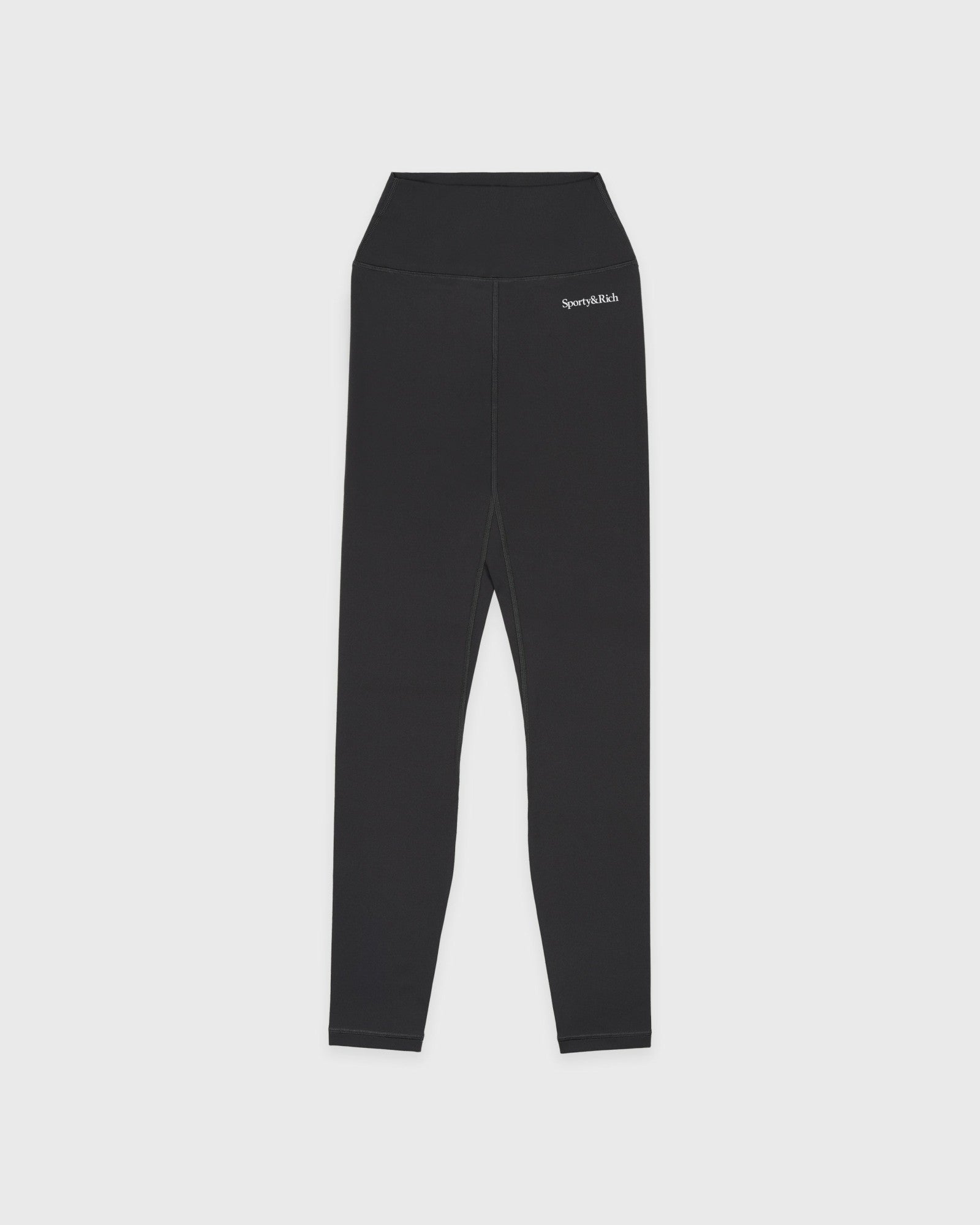 Serif Logo Legging - Carbon Sporty & Rich Sale